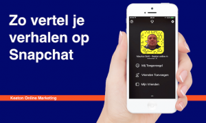 Hoe vertel je een verhaal op Snapchat?