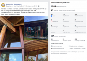 Facebook organisch bereik JG