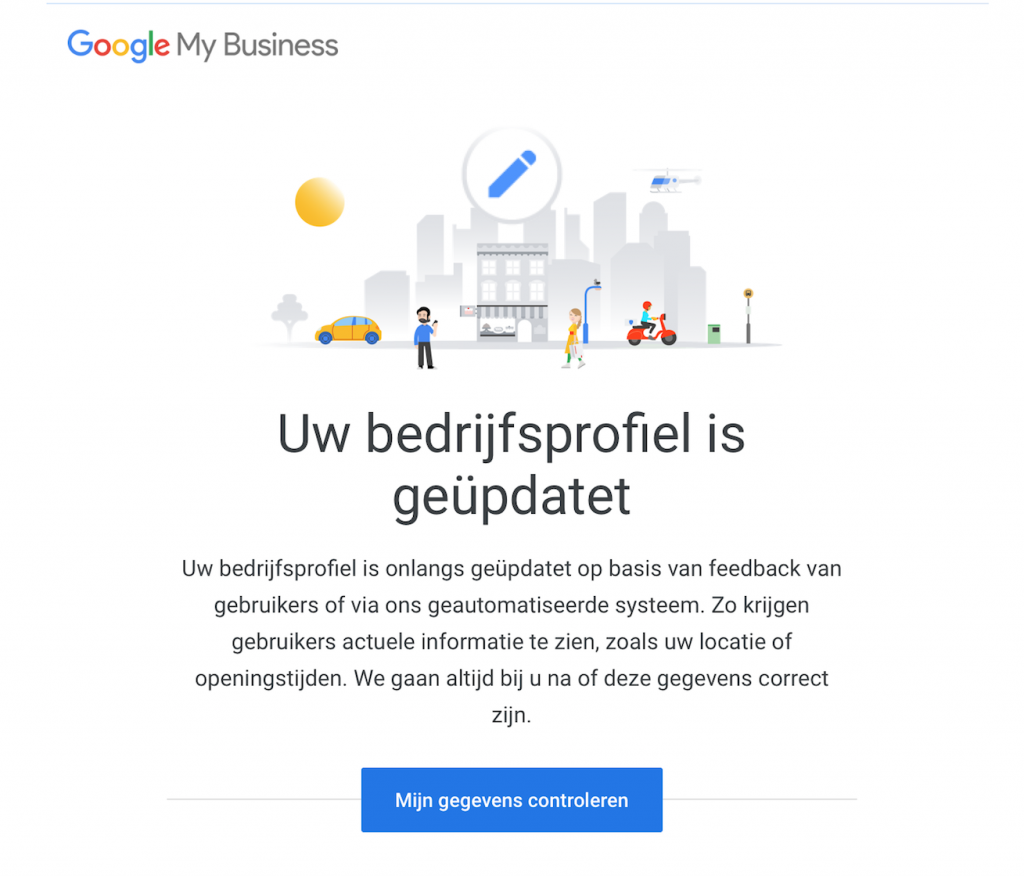 Google mijn bedrijf beheren