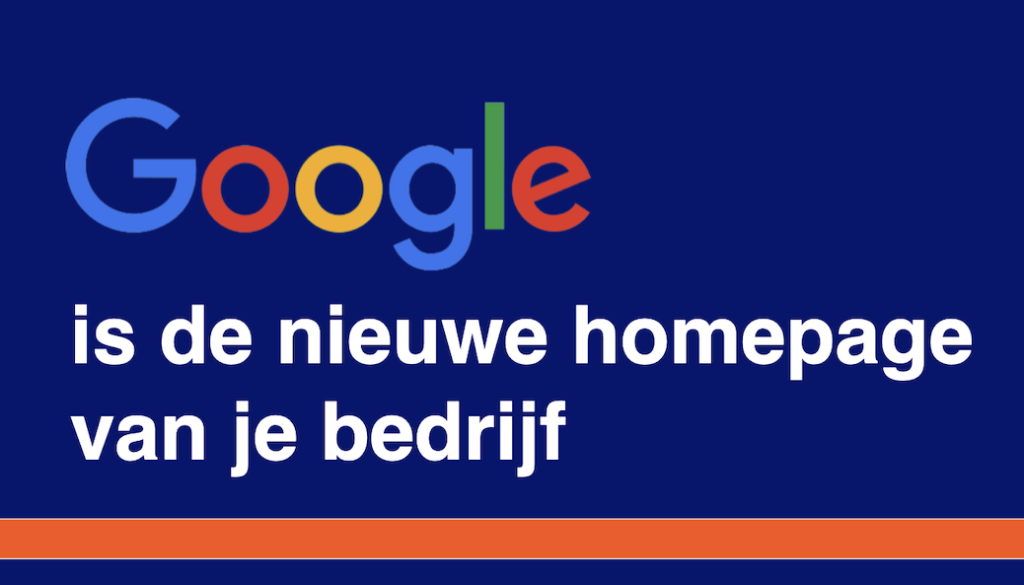 Google is je nieuwe homepage